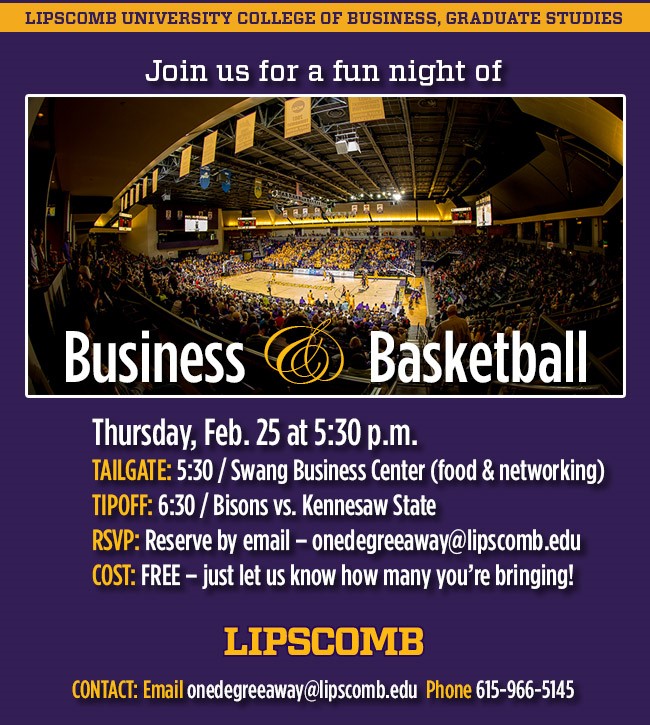 Lipscomb biz and bball