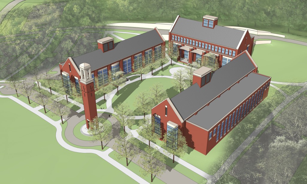 Rendering of new Williamson Campus. Photo courtesy of Columbia State Community College
